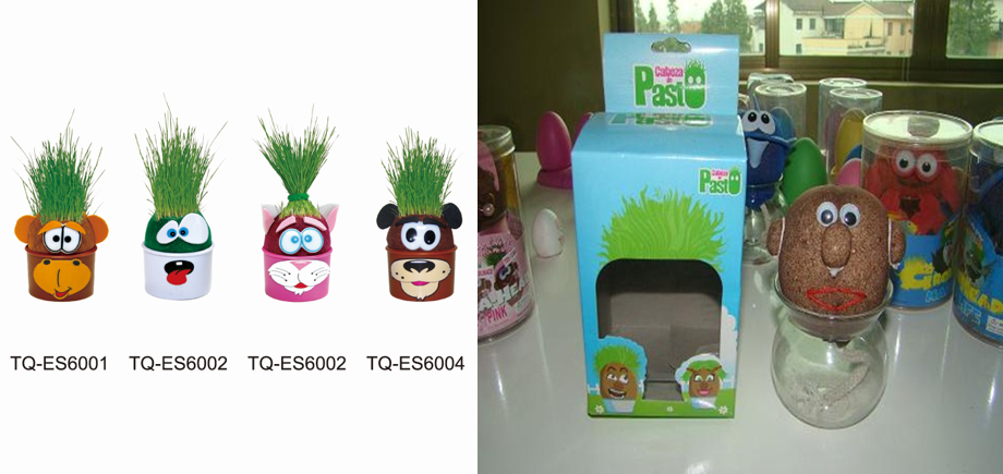 Muñeco Cabeza de Pasto – Diversión, Ecología y Marca en Crecimiento