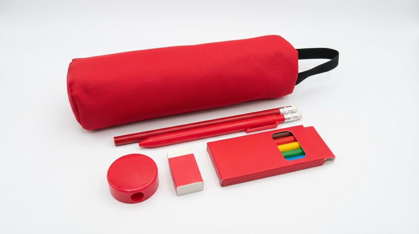 Set de Escritorio Corporativo con Estuche de Tela Premium