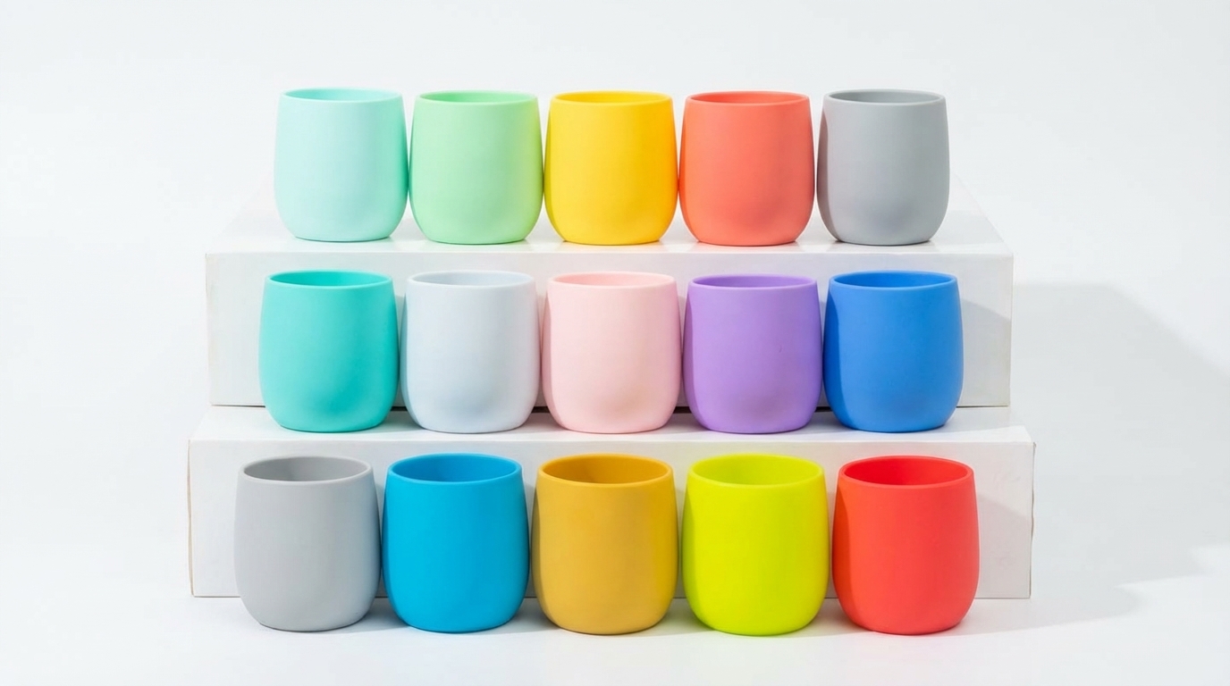Vaso de Silicona Infantil 80ml Personalizable - Libre de BPA