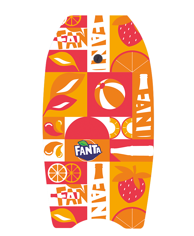 Tabla Bodyboard Publicitaria Personalizada con Logo